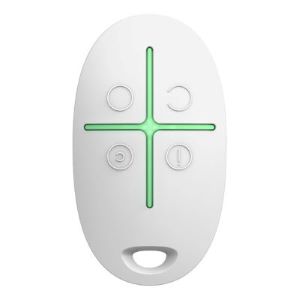 Ajax SpaceControl Wireless 4-Button Key Fob (White)