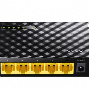 Cudy Switch Gigabit Ethernet 5-Ports Desktop GS105D with UK Plug