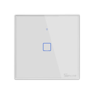 Sonoff T2EU1C-TX WiFi Smart Wall Touch Switch 1-Button White
