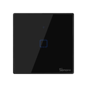 Sonoff T3 UK 1C WiFi Smart Wall Touch Switch Black